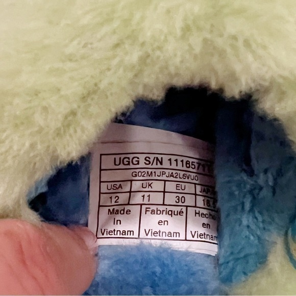 Ugg Toddler Fluff Yeah Slide Sandal Size 12 - Picture 10 of 11